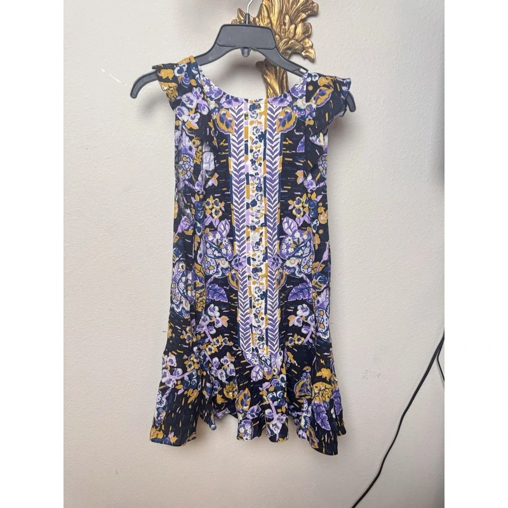 Free People Summer In Tulum Linen Blend Tunic‎ Size S NWT